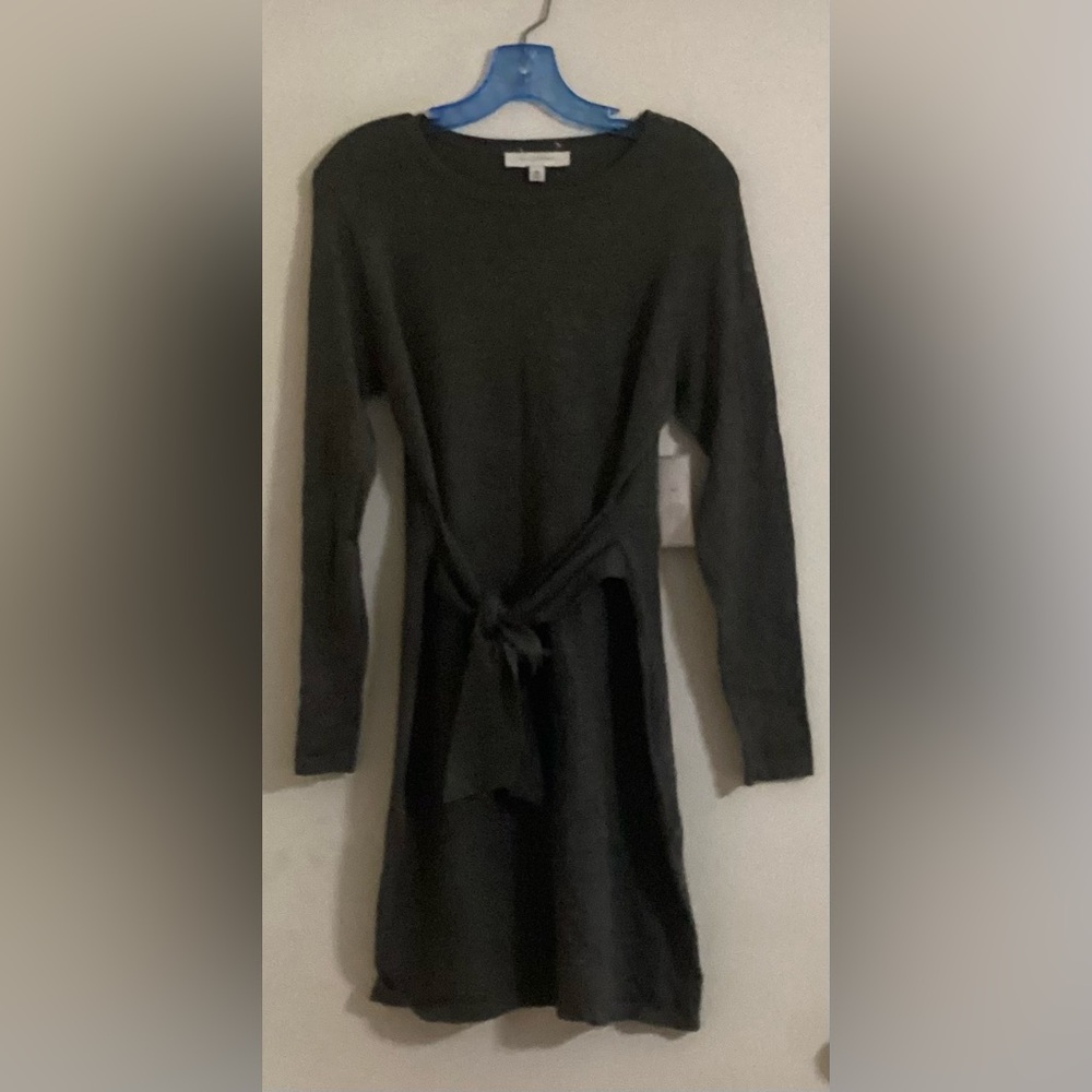 Madison Gray Long Sleeve Dress